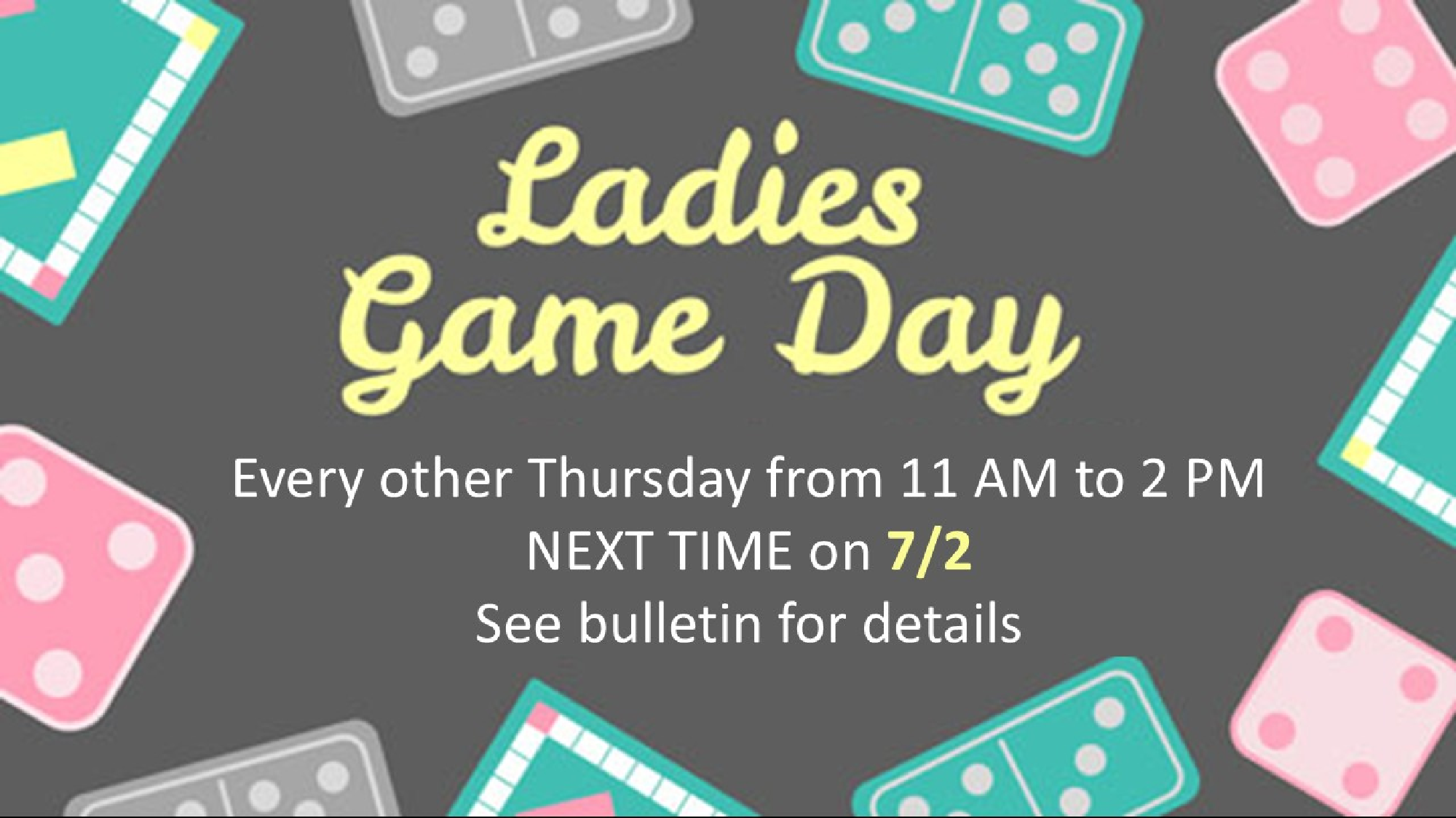 Ladies Game Day