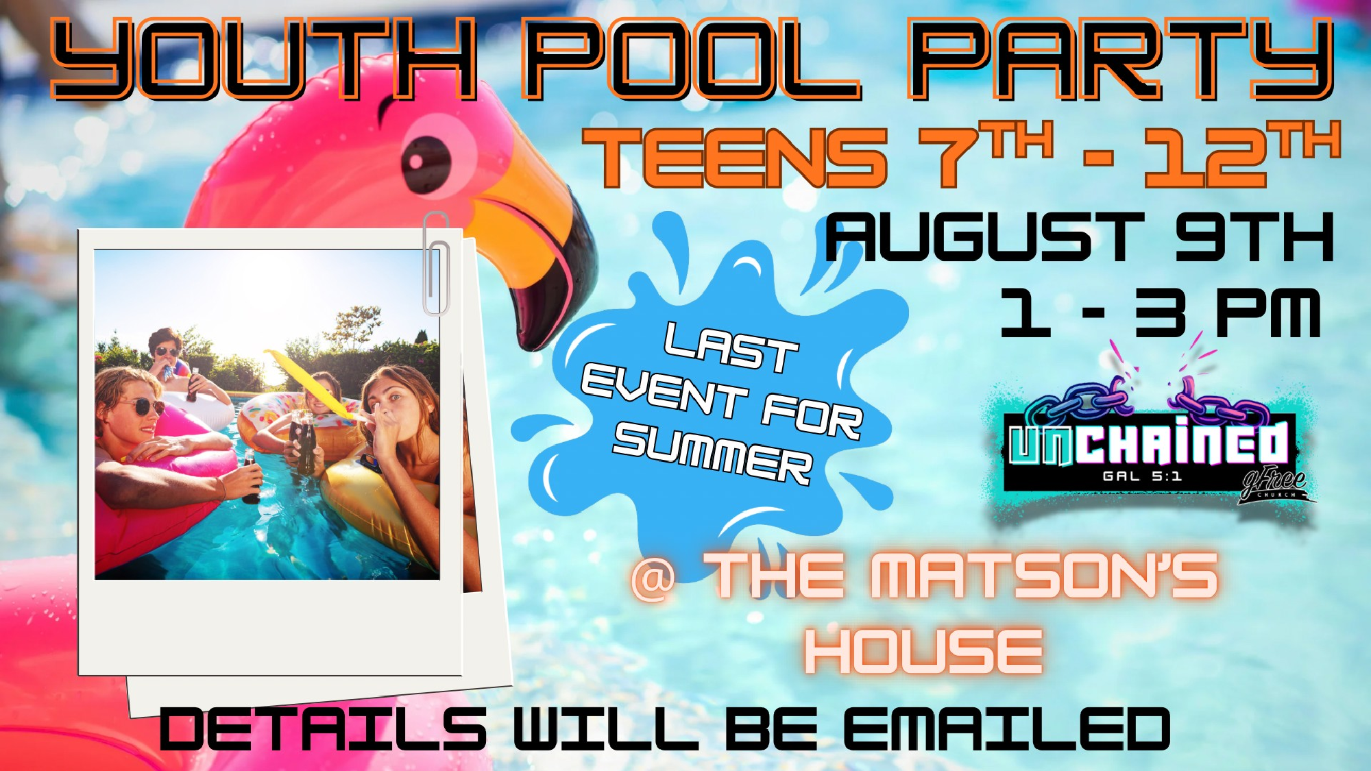 Youth Pool Party