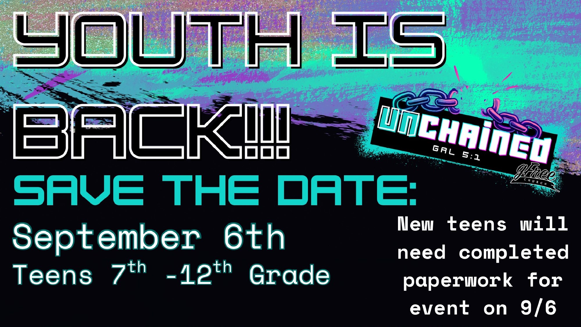 Youth Is Back