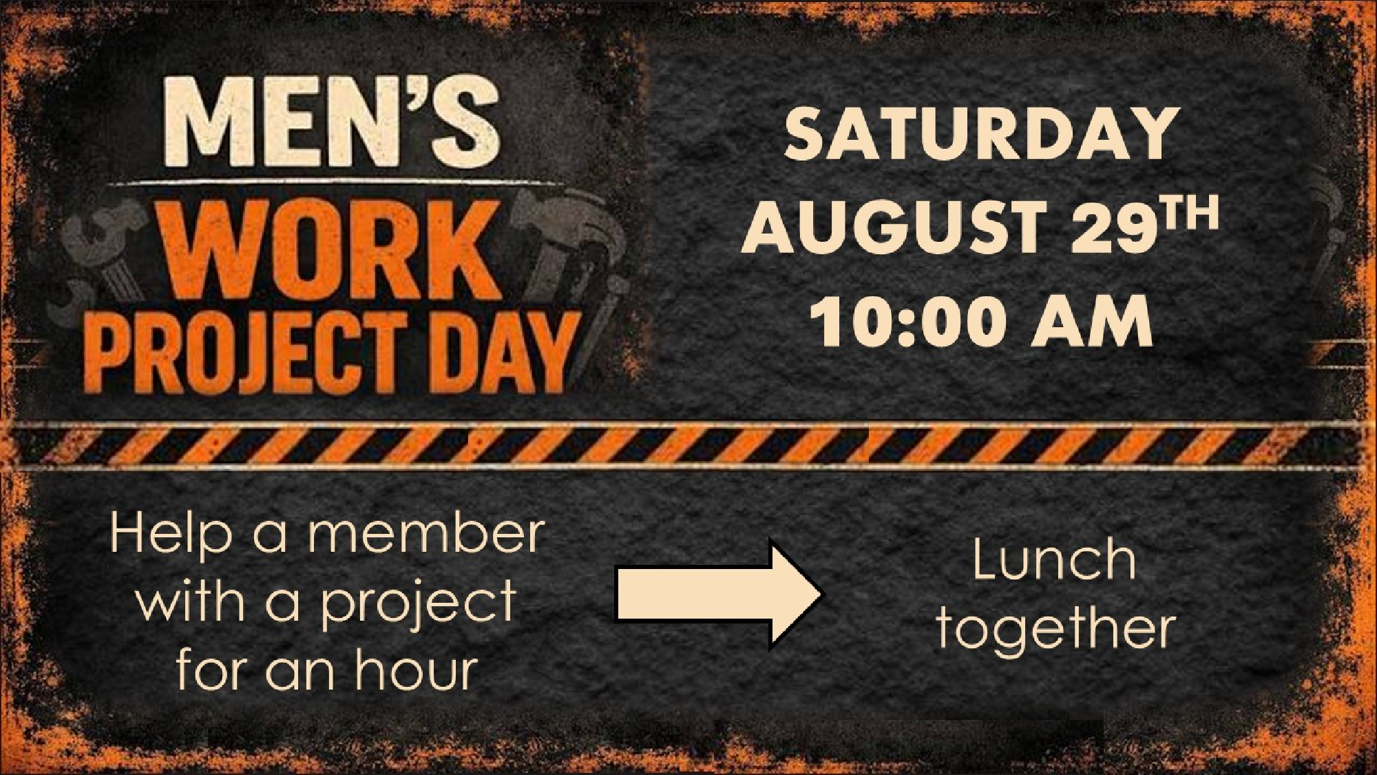 Men's Work Project Day