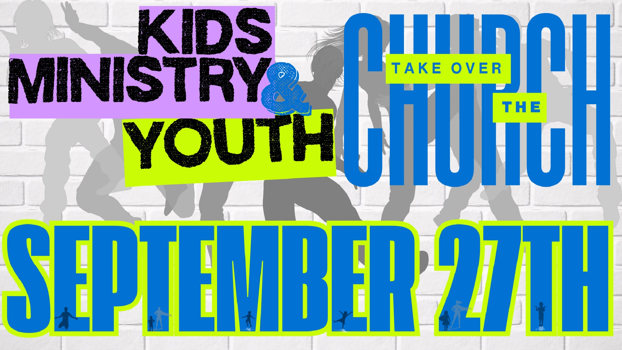 Kids Ministry & Youth Take Over the Church