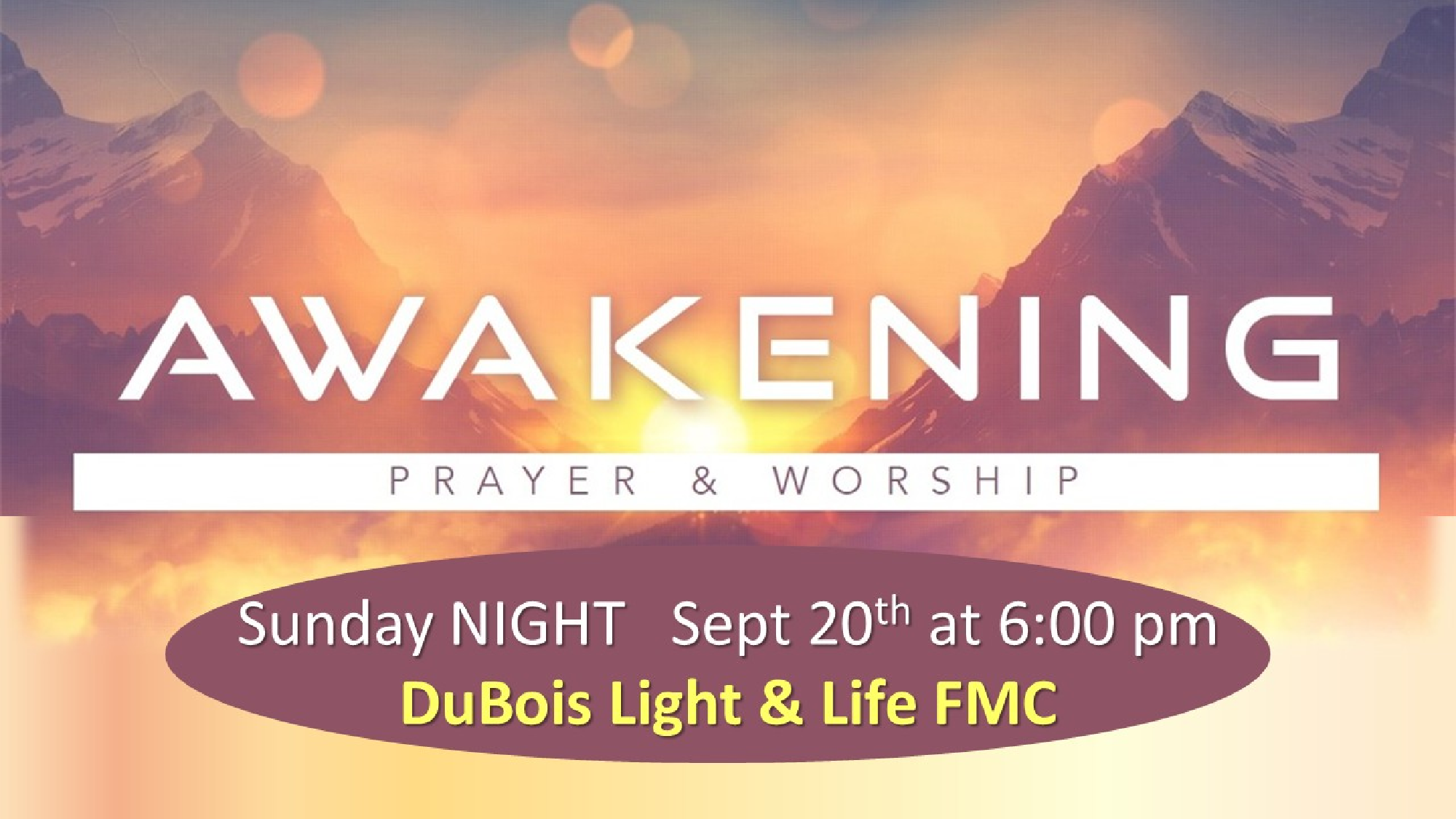 Awakening Prayer & Worship