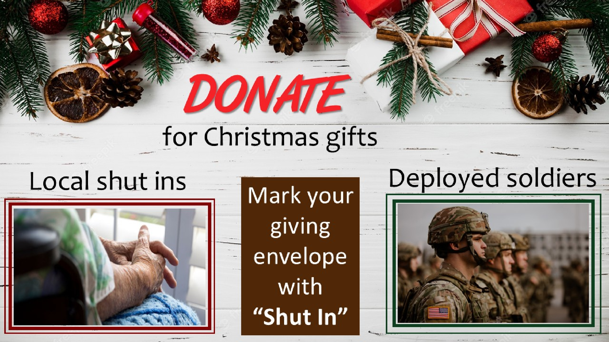Donate for Christmas Gifts